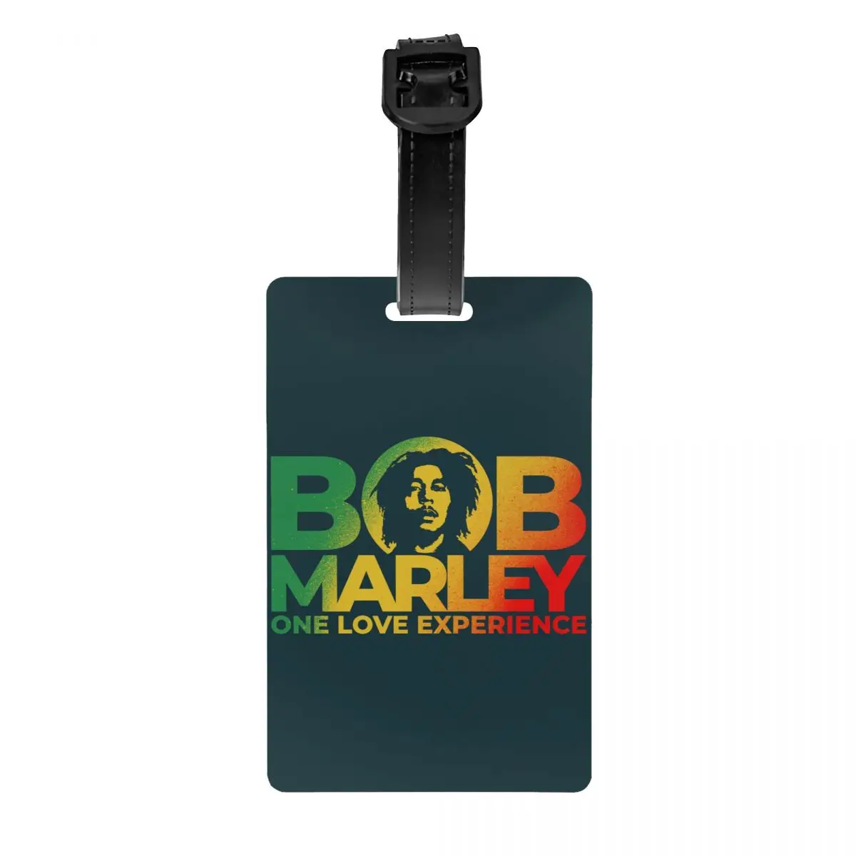 Penyanyi Jamaika Reggae Rock Bob Marley bagasi Tag koper penutup privasi Label ID