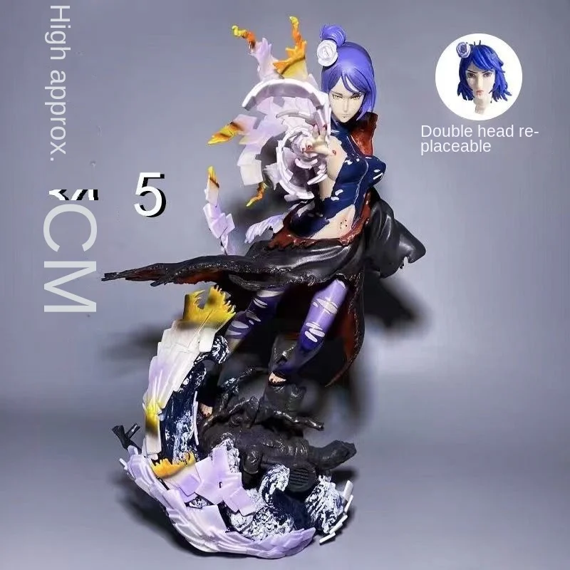 

CW battle damage series Konan Naruto GK Xiao organization Konan figure ornament model statue