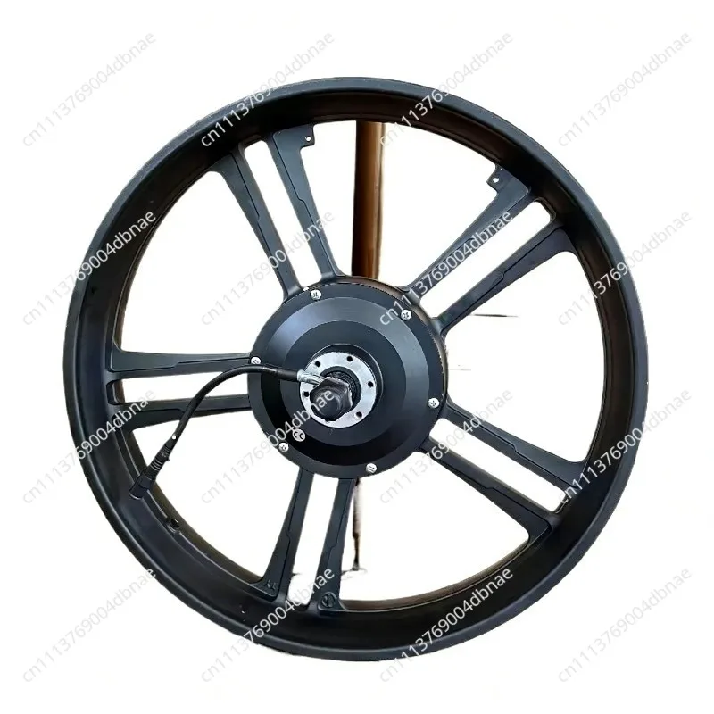 48V 750W 20 Inch Hub Motor with Sensor for Snowmobile/ATV/UTV Conversion Kit  Compatible with Waterproof Design