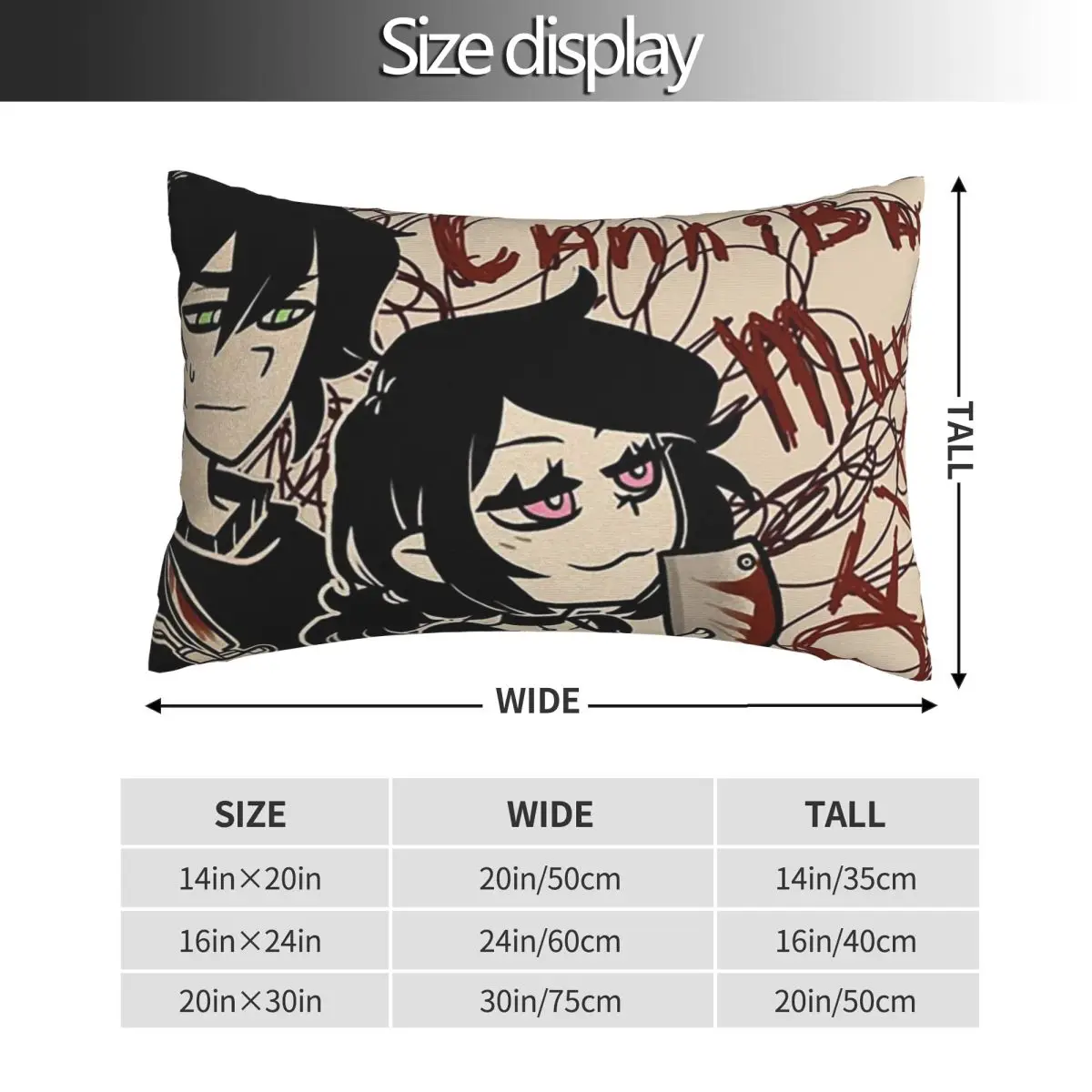 Ashley And Andrew The Coffin Of Andy And Leyley Rectangle Pillowcase Cushion Cover Decor Bedroom Bed Home Comfort Throw Pillow