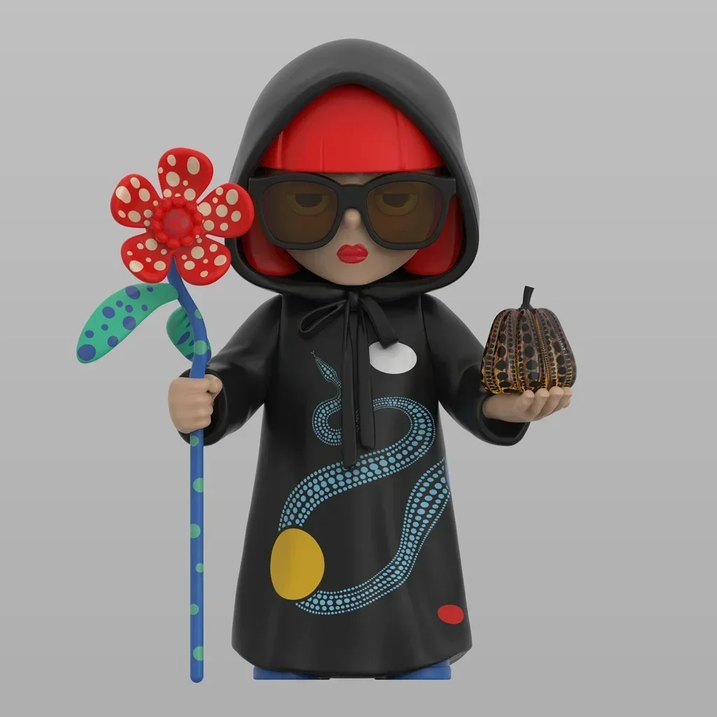 

Yayoi Kusama в горошек, художественный цветок тыквы, игровой рисунок, трендовое украшение, настольное украшение, креативные мужские и женские подарки