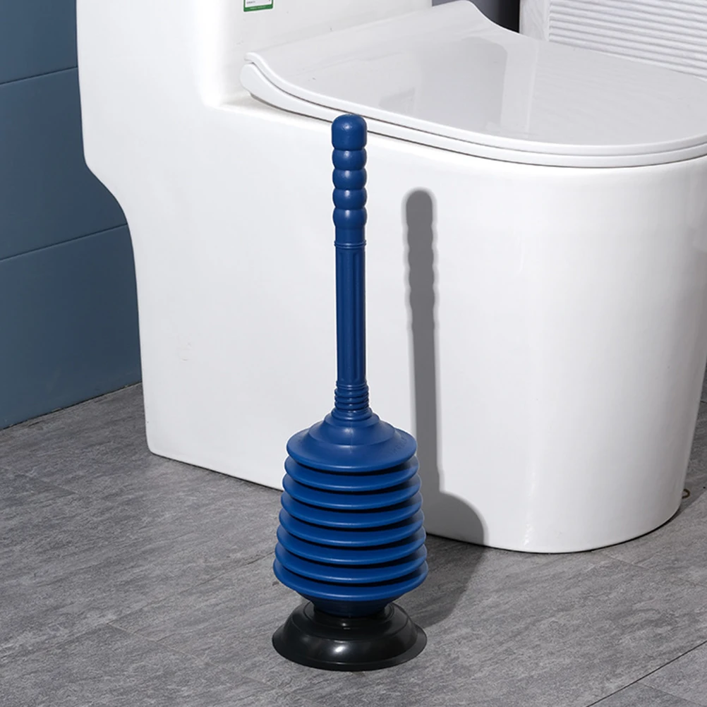 

Unclog Bathroom Toilet Plunger for Unblocking Anti Clogging Toliet Sink Drain Plungers Heavy Duty Unplugging Tool Bowl