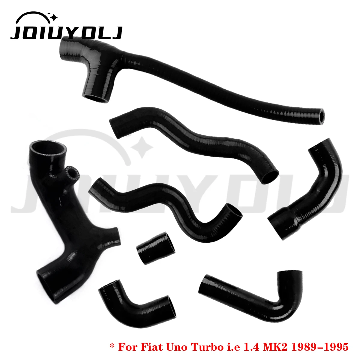 Kit de mangueras de silicona para Fiat Uno Turbo i.e 1,4 MK2 1989-1995, radiador intercooler, tubo de entrada de aire, tubo de repuesto de silicona para Turbo