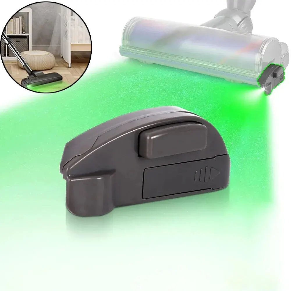 1PC Vacuum Cleaner Dust Display LED Lamp, Detect Microscopic Dust & Invisible Pet Hair Vacuum Cleaner Accessories(No Battery)