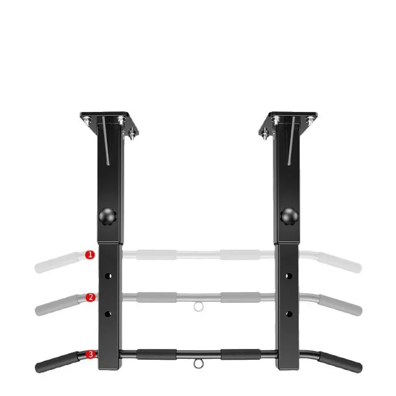 

Horizontal bar household indoor double rod hanger exercise family