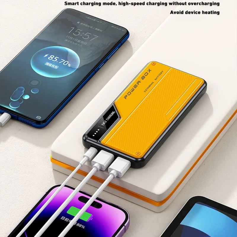 

120W Power Bank, Super Fast Charging, 200000mAh, Ultralarge Capacity, Mobile Power External Battery for iPhone Xiaomi Viv