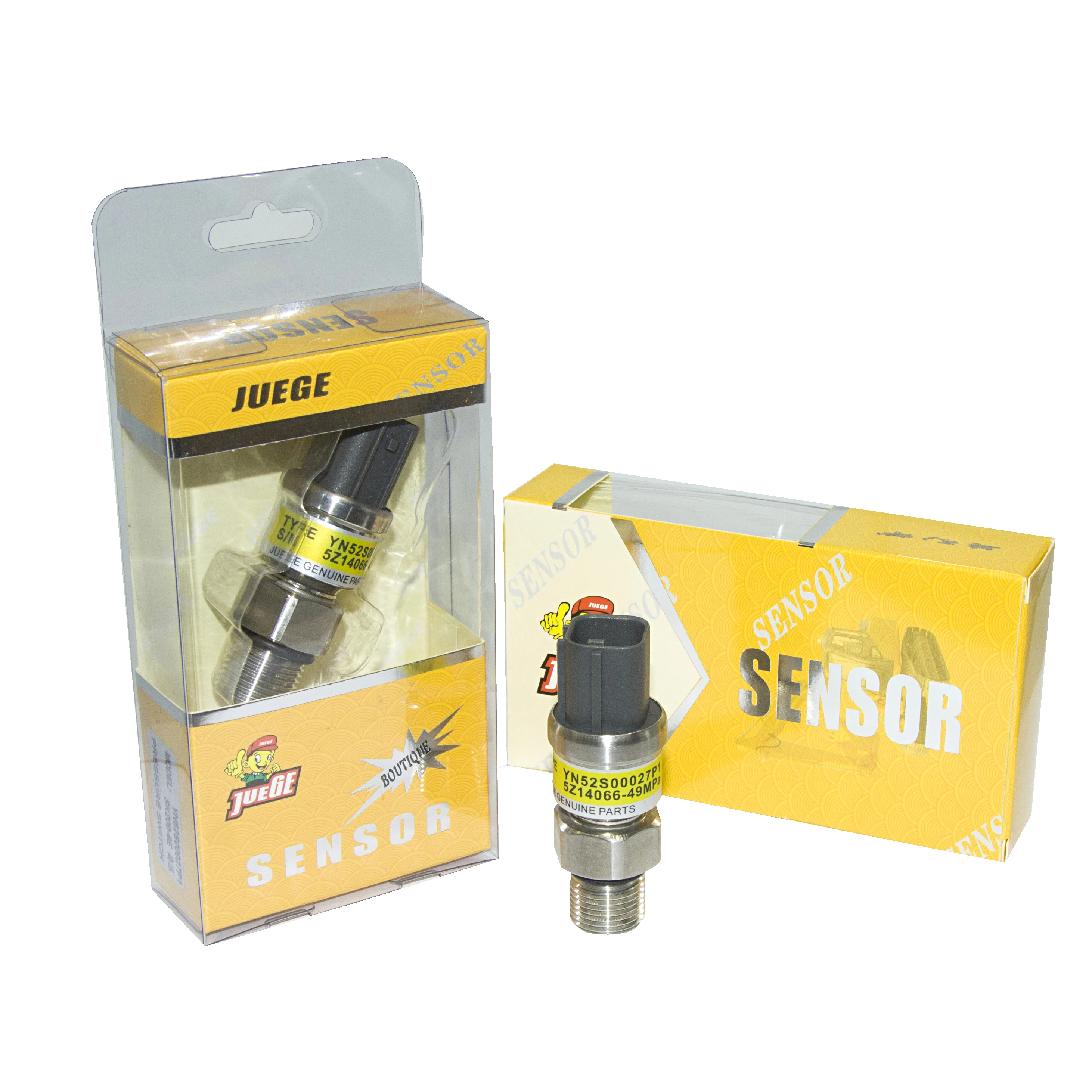 JUEGE YN52S00027P1 Excavator pressure sensor for KOBELCO SK200-6 km15-s46 Excavator parts factory export