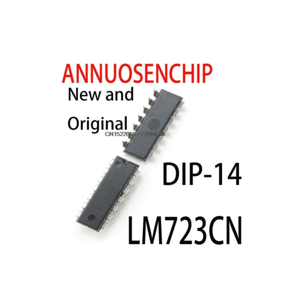 

100PCS New and Original LM723 DIP-14 Adj 2-37V NEW GOOD QUALITY LM723CN