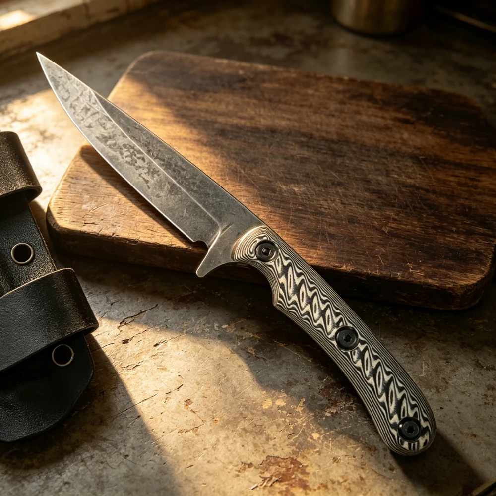 Woodworking Gifts For Men - Wilderness Travel Straight Knives Portable Lightweight