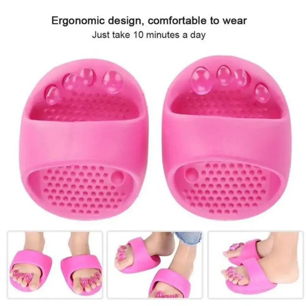 Arch Support Bone Corrective Foot Massager Weight Loss Thick-Soled Calf Strengthener Lightweight Eva Material Arch Exerciser