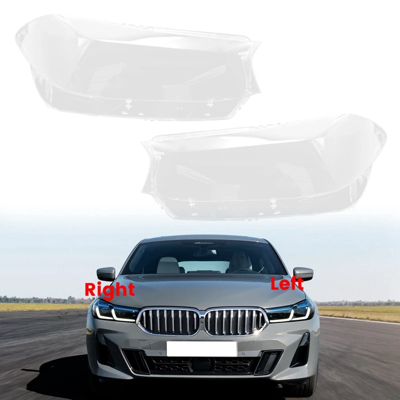 

Car Headlight Shell Lamp Shade Transparent Lens Cover Headlight Cover For-BMW 6 Series GT G32 2017 2018 2019 2020