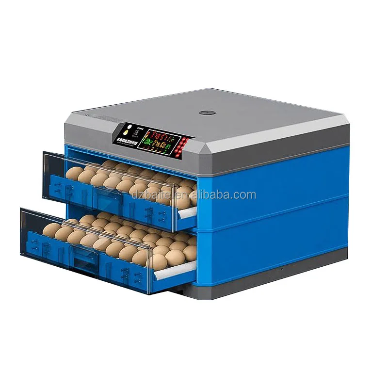 -136 Mini Poultry Incubator For Eggs For Ostrich Chicken Duck Turkey-New PP Material Incubator Machine
