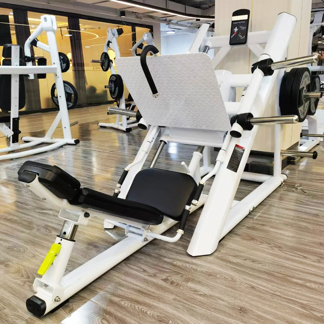 

Gym Exercise Machine Commercial Strength Training Weight Plate Loading Fitness Equipment Reloaded Linear Leg Press