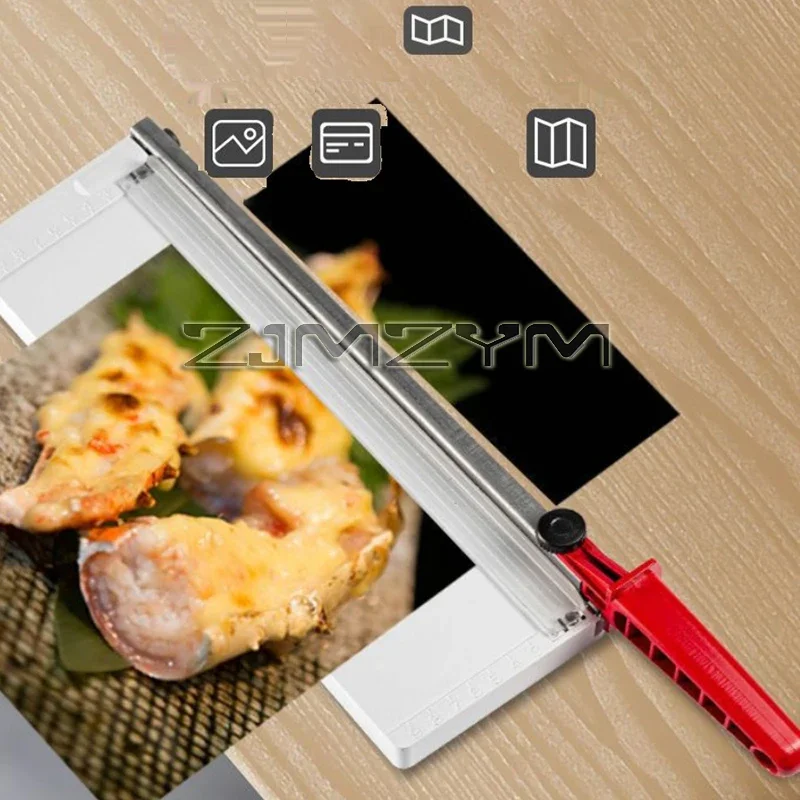 A4 Precision Paper Photo Trimmers Guillotine Cutter For Photo Labels Paper Cutting Tool with R4 Corner Rounder Cutting Board