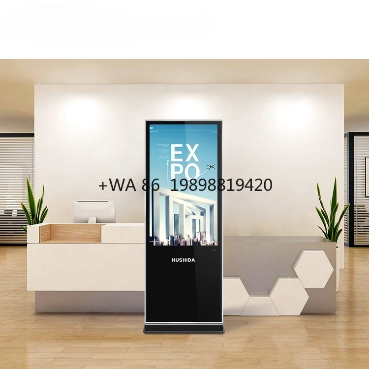 

Oem Great Quality Normally Black Floor Ad Stretched Small Electronic Lcd Commercial Advertising Display Screen for Ad Branding