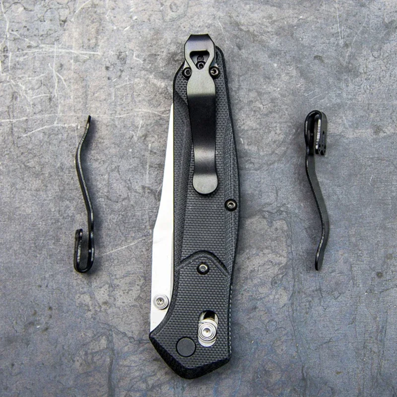 1pc Titanium Pocket Knife Back Clip For Benchmade Griptillian Bugout 535 940 551 Emerson CQC ZT Zero Tolerance 0640 0920 Clamps view 4