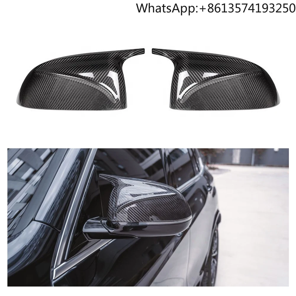 

For Dry Carbon Fiber Side Mirror Cover for BMW X5 G05 2022-UP