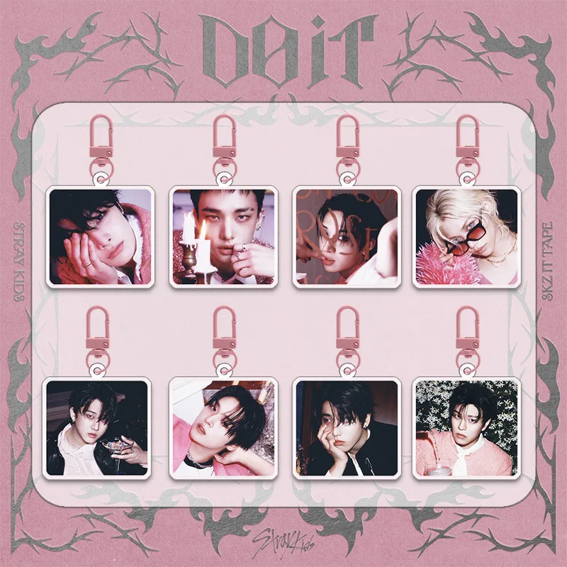 

Новый акриловый брелок Stray Kids «DO IT» брелок для альбома акриловый кулон Stray Children Star Li Longfu Surrounding