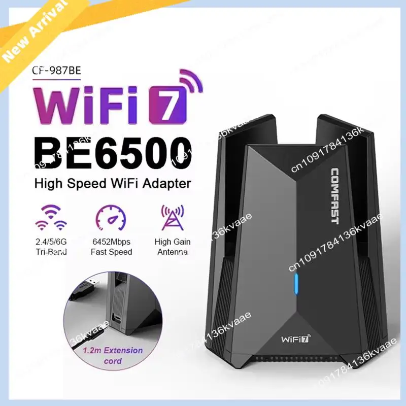 

M01K Wifi7 USB Adapter CF-987BE WIFI7 Driver-Free Network Card Driver Free Forwin 10/11