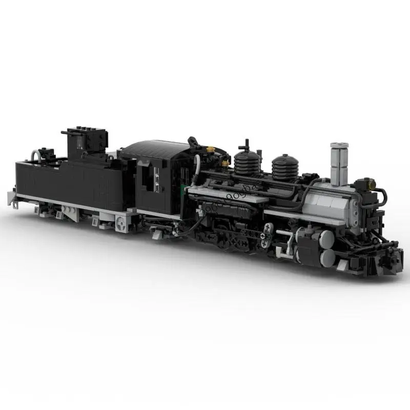 새로운 1628피스 시티 테크니컬 기차 트랙 철도 모크 K28 증기 기관차 모델 블록 DIY 창의적 아이디어 어린이 장난감 선물