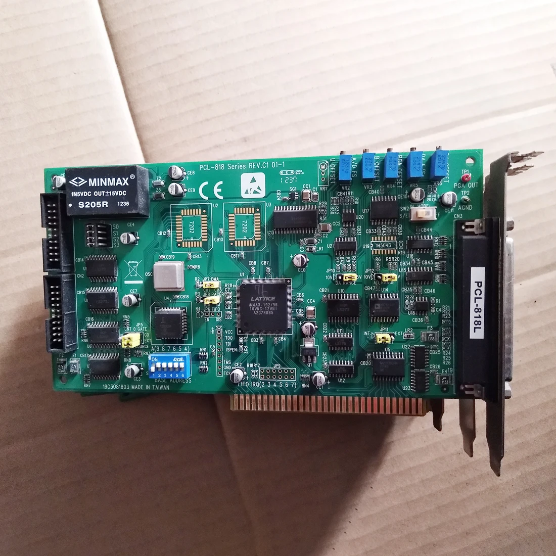 Data Acquisition Card PCL-818 Series Rev B1 For Advantech PCL-818L C1