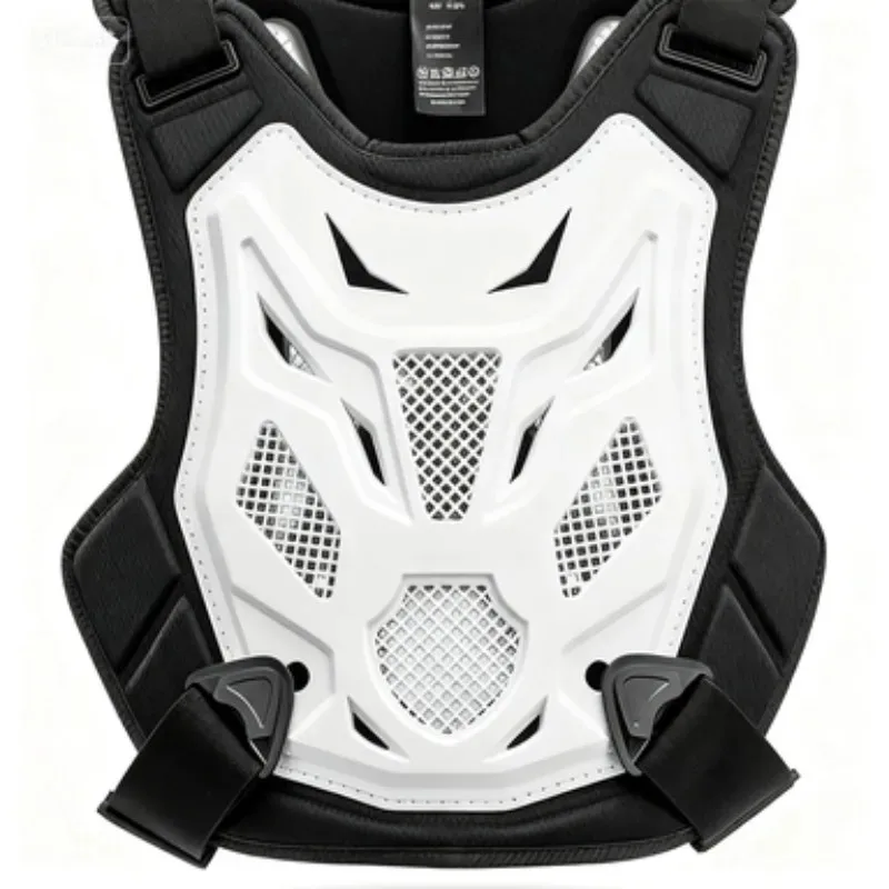 

Motorcycle Armor Vest with Chest Back Protection, Off-Road Motocross Trail Riding Gear, Adjustable Impact Resistant for Adults