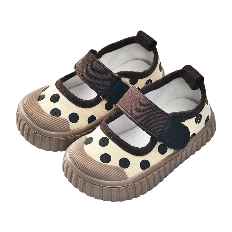 Zapatos de algodón para bebés y niñas, zapatillas de suela blanda, antideslizantes, de verano, de 0 a 3 años, Size15-22