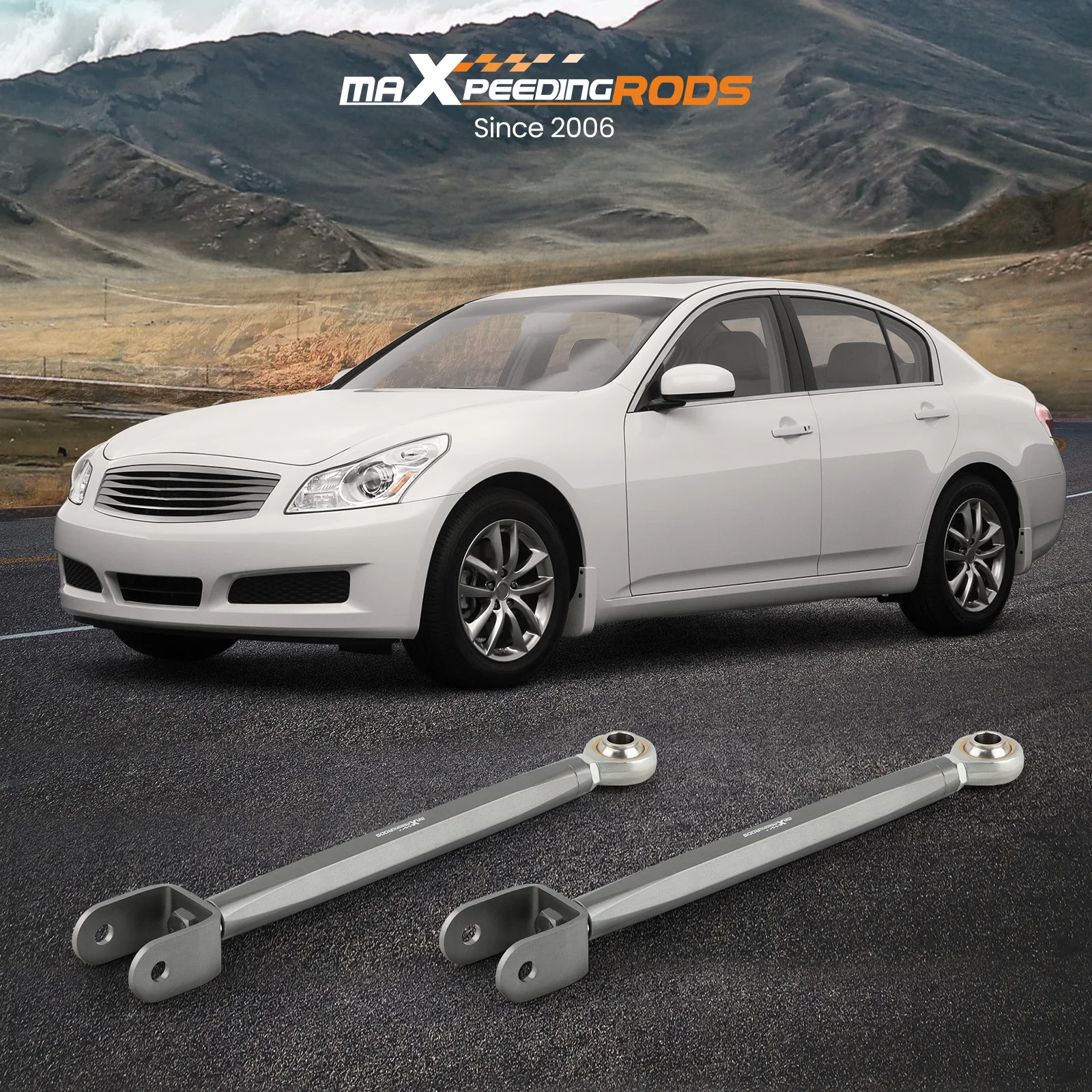 

Пара регулируемых задних нижних рычагов для Nissan 350Z 2003-2009 Infiniti G35 03-07