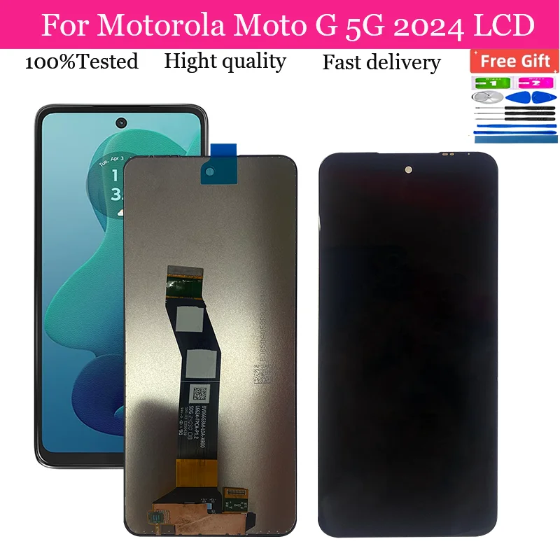 

6.6" For Motorola Moto G 5g 2024 LCD Display Touch Screen Digitizer Assembly Replacement For Motorola Moto G 5g 2024 LCD