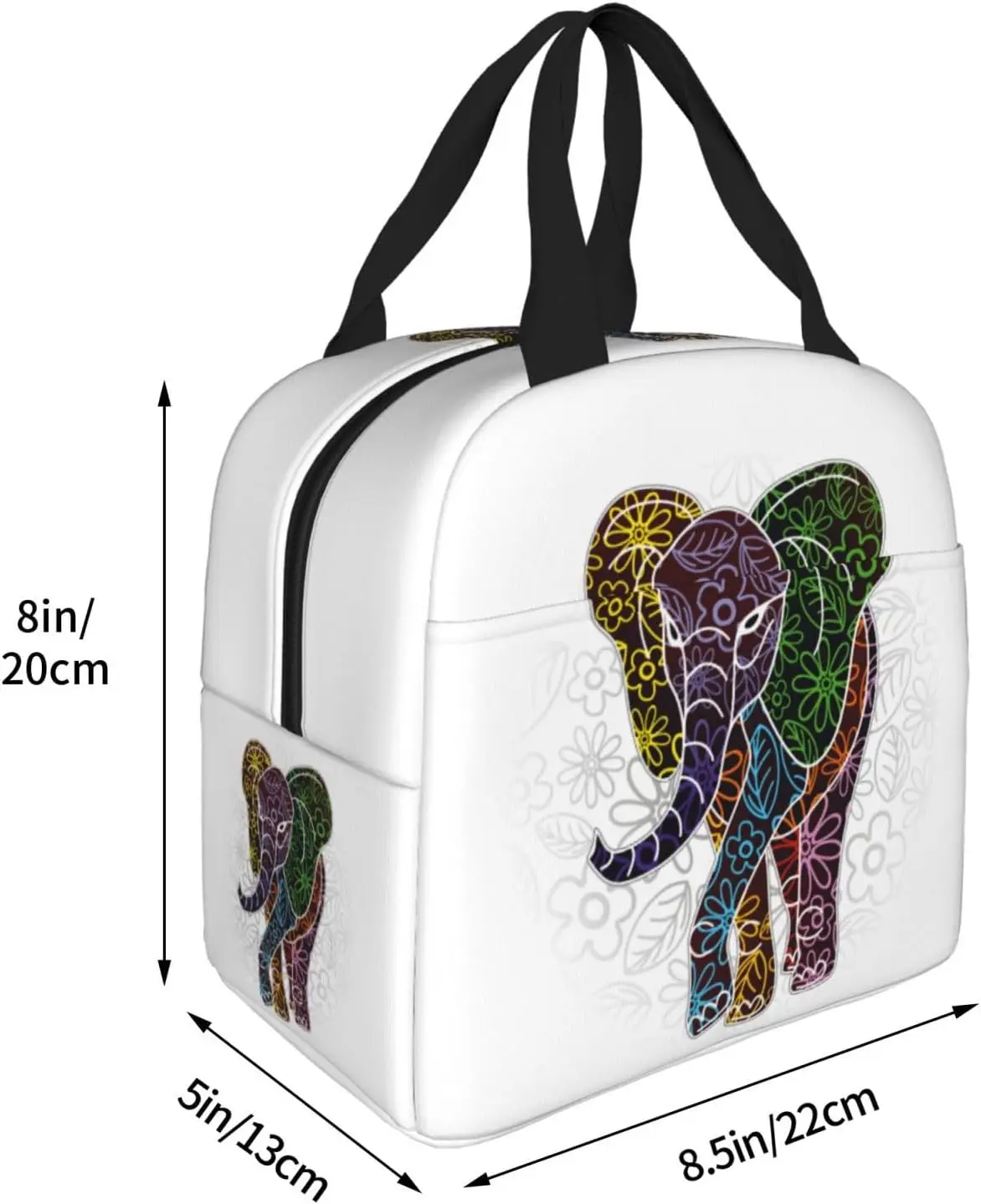 حقيبة غداء للنساء والرجال، صندوق غداء معزول للبالغين - حقيبة غداء متينة قابلة لإعادة الاستخدام، صندوق غداء مانع للتسرب، صغير ومحمول