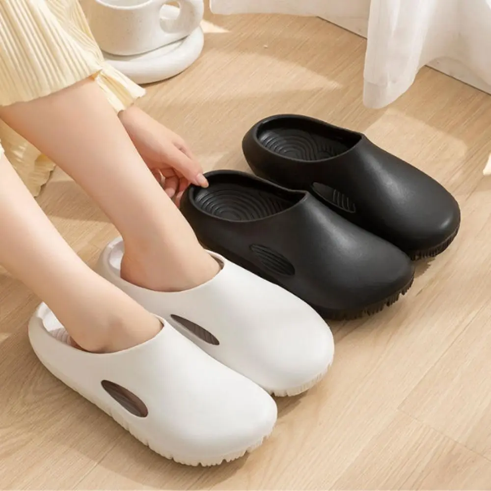 Anti-Slip EVA Bread Slippers Soft Comfortable House Shoes Lightweight Odor-Resistant Summer Home Slippers Men and Women