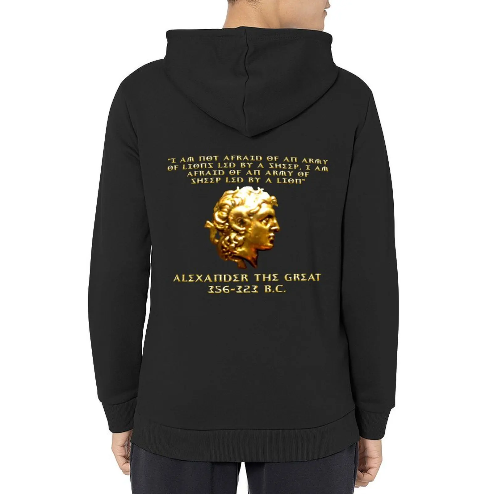 

Alexander the Great Hoodie autumn new products aesthetic clothing autumn clothes clothes for men mens hoodies