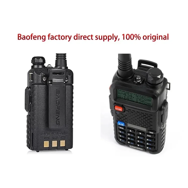 Rádio Comunicador Dual Band Uhf Vhf Uv-5r HT Fm Fone