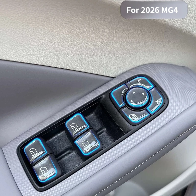 Deluxe Anti-Scratch Door Window Panel Trim, Custom Interior Decoration & Protection Parts for 2026 MG4
