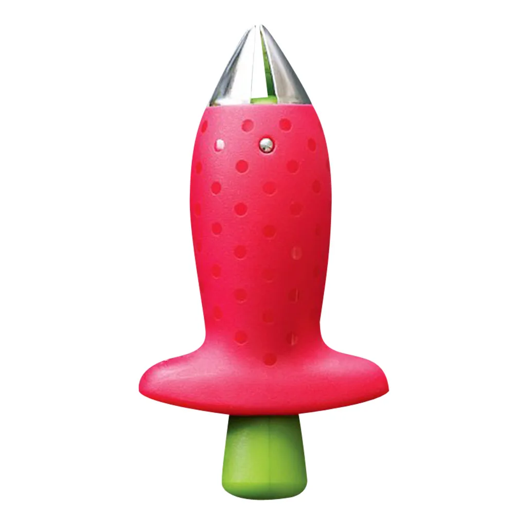 Strawberry Huller Pineapple Cutters Novel Tomato Stalks Remover Fruit Knife Useful Strawberry Leaf Cleaner Kitchen Accessories view 6