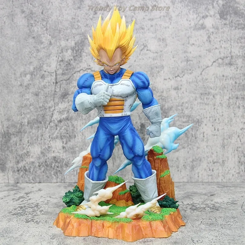 

Dragon Ball Z Vegeta Super Saiyan Cartoon Anime Action Figures GK PVC Model Doll Collectible Boy Toys for Children Gift