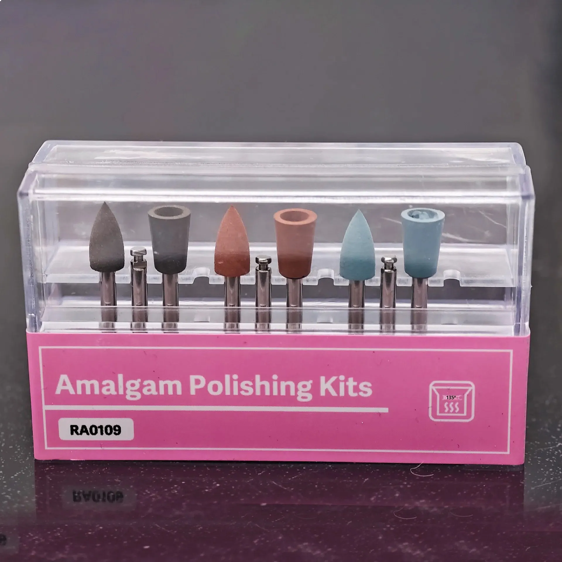 RA0109 Dentals Amalgam Polishing Kit Cross Border Popular Silicone Hand Polisher Grinding Low Speed Handpiece