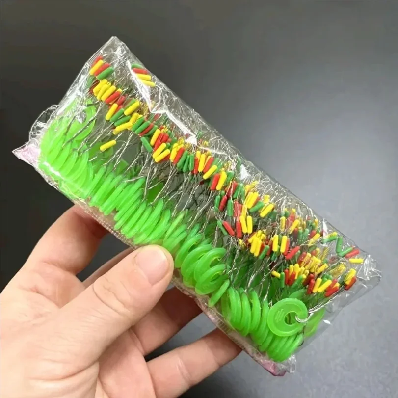 

600pcs 100Groups Float Rubber Stopper Fishing Bobber Stopper Float Oval Bean Space Fishing Line Tackle Accessories