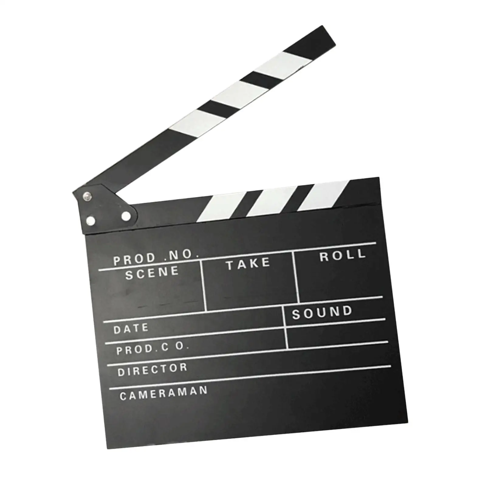 Movie Film Directors Clap Board Clapper Board Scene Slate Clap Slateboard Compact for Photo Prop Studio Film Photography