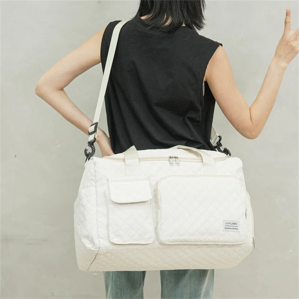 المحمولة مبطن حقيبة سفر واق من المطر أكسفورد الرطب الجاف فصل الرياضة حمل مقسم حقيبة واحدة الكتف الأمتعة حقيبة فتاة #1