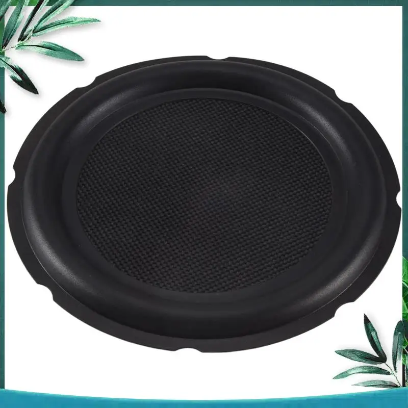 (NEW) 8 Inch Bass Speaker Passive Radiator Auxiliary Rubber Vibration Plate Subwoofer Replacement