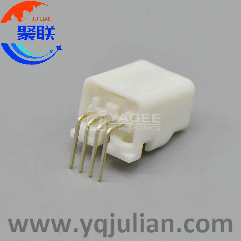 Auto 4pin plug 1565749-1 wiring cable harness electrical equivalent PCB connector