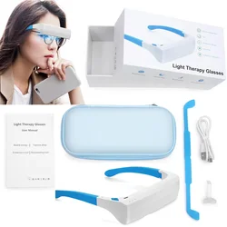 SAD Light Therapy Lamp Depression Mood Therapy Glasses wearable  led light anti motion sickness SAD therapy Phototherapy glasses