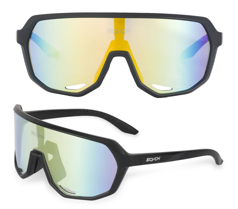 SCVCN Radfahren Gläser UV400 Photochrome Sonnenbrille Männer Sonne Mountainbike Straße Fahrrad Brillen Sport Laufen MTB Zyklus Gogg – Detail 18