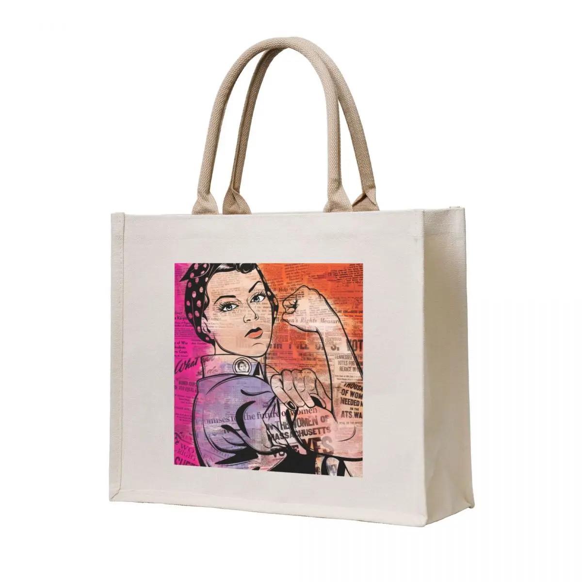 

Rosie the Riveter Tote Bag personalized tote Gift bags free delivery bags hand bags
