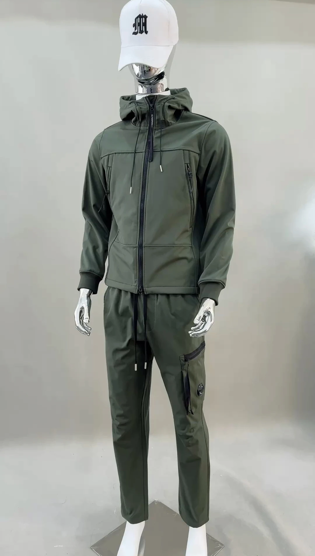 

Men's Fall/Winter Golf Wear Thickened Set, Casual and Versatile