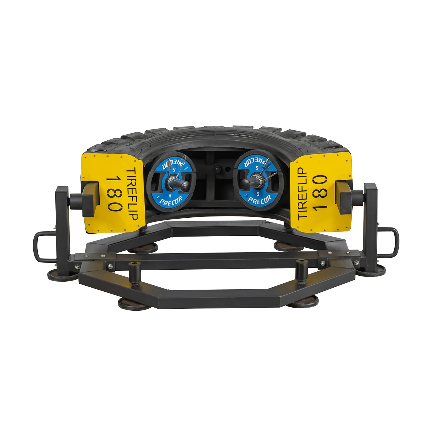 Heavy Duty Commercial Grade Tire Flip Training Equipment for Arms 200kg Max User Weight Durable Rubber Construction for Gym