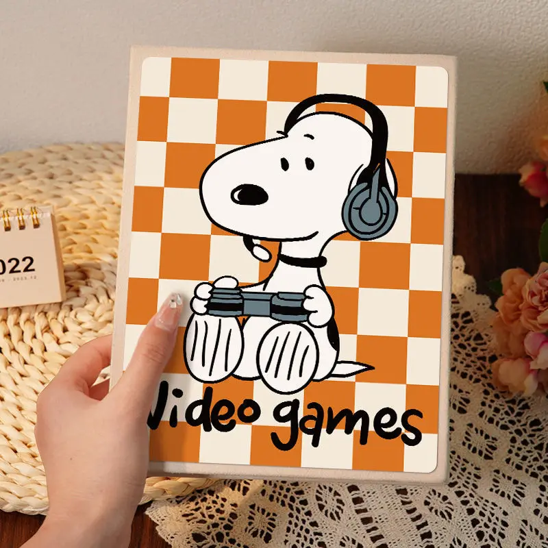 Álbum de fotos de dibujos animados de Snoopy, colección de tarjetas de visita de gran capacidad, estilo ins, álbum de almacenamiento de fotos de idol de chica