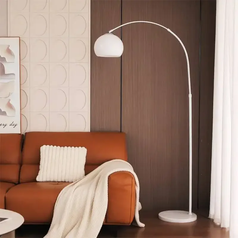 Modern Minimalist Floor Lamps Bedside Led  White Stand Light Room Decoration