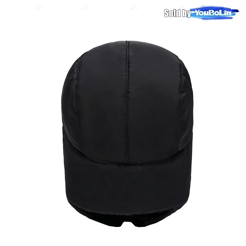 Пилотная шапка-траппер для мужчин и женщин с ушным клапаном, ветрозащитная маска, охотничьи шапки, зимние унисекс, скейт-лыжи, спортивная теплая шапка на открытом воздухе